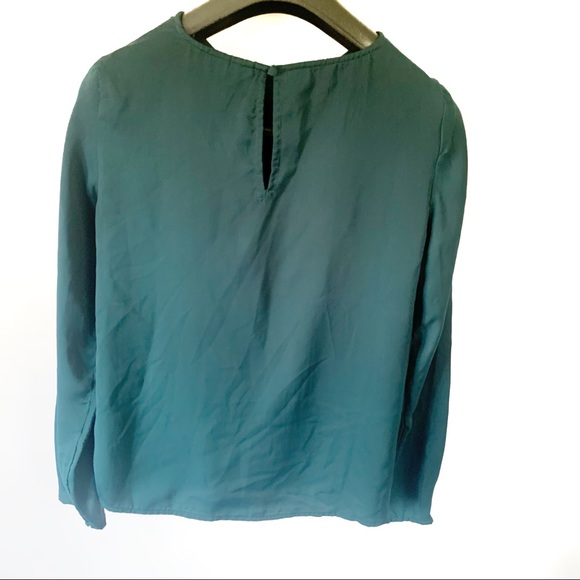 Vero moda green long sleeve cuffed knot twist - Picture 3 of 5